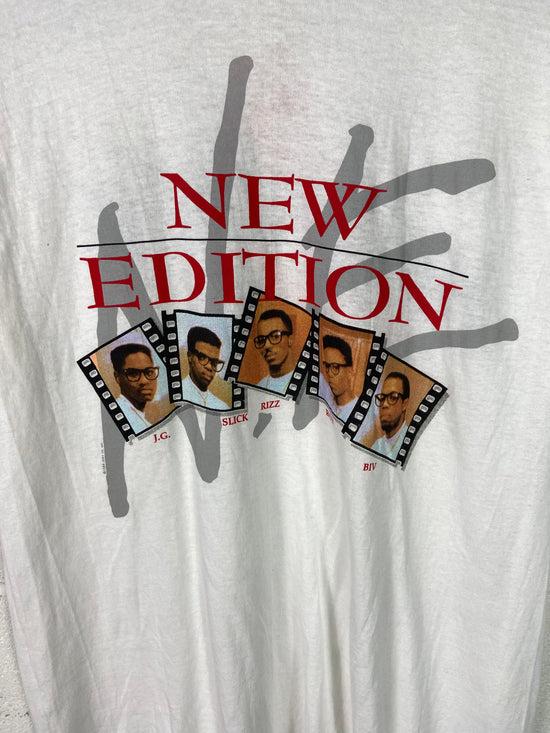 VTG 1989 New Edition Heat Wave Tee Sz Med