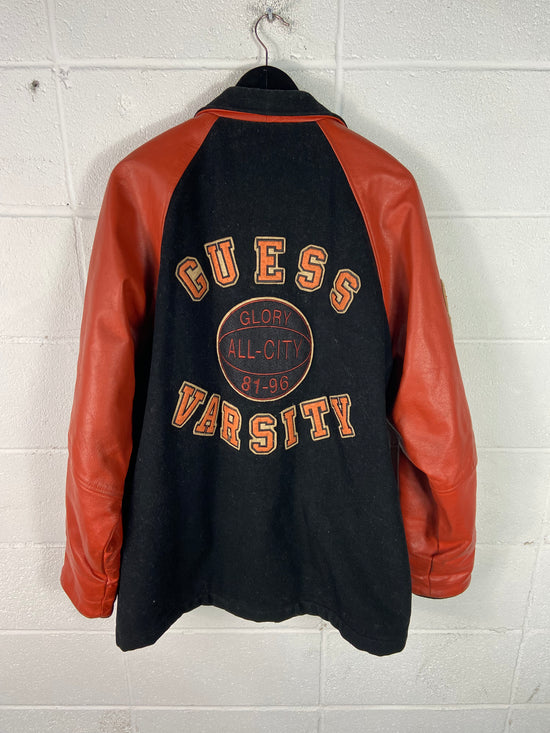 VTG Guess USA Varsity Jacket Sz XL