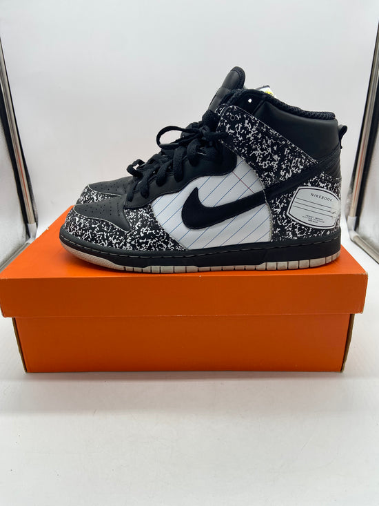 Preowned Nike Dunk High Nikebook Sz 9M/10.5W