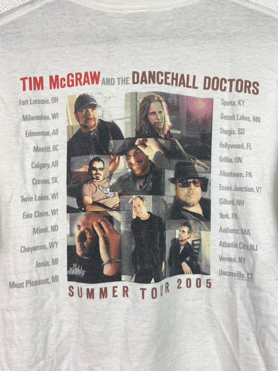 Y2K Tim McGraw & Dancehall Doctors Tour Tee Sz L