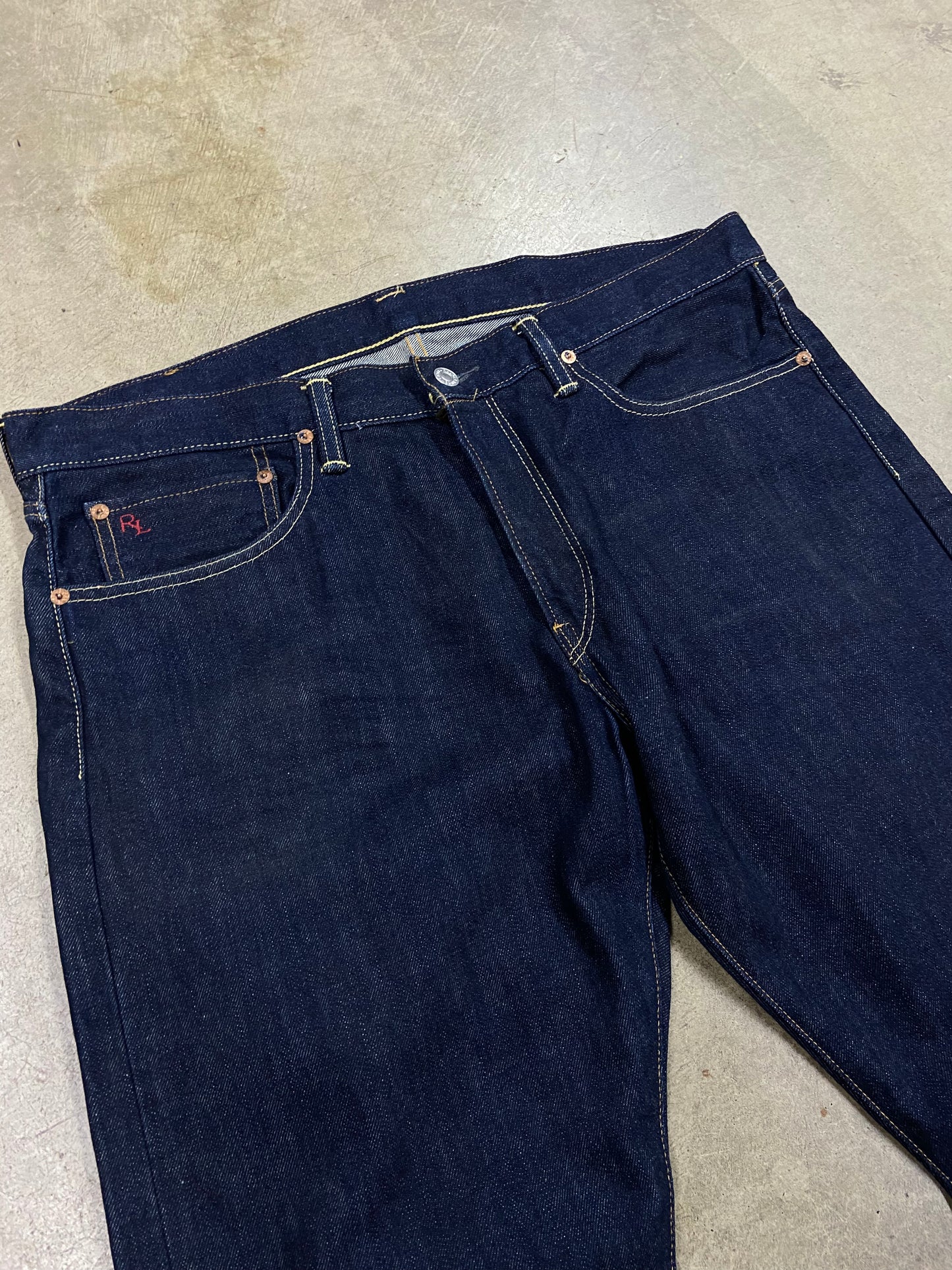 Ralph Lauren Dark Wash Denim Sz 40x32