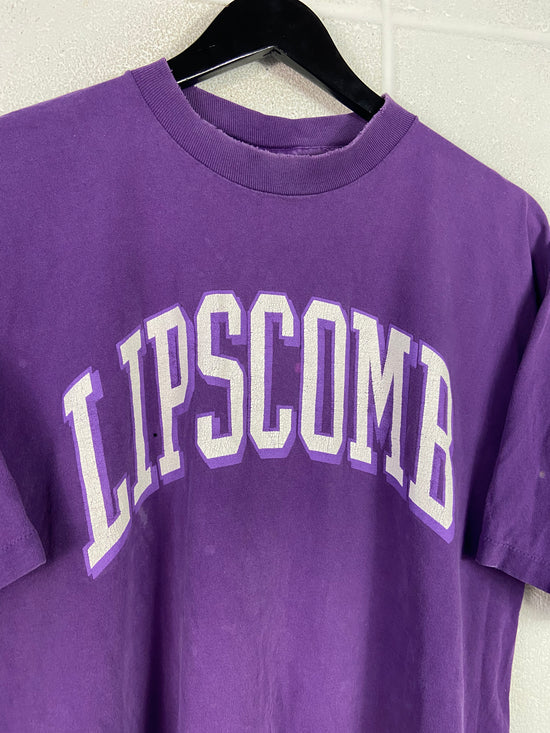 VTG Lipscomb Spellout Thrashed Tee Sz L/XL