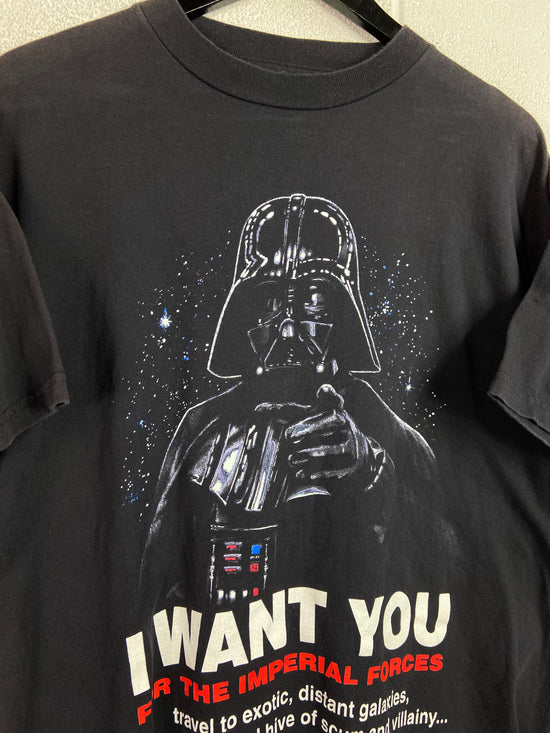 VTG Star Wars I Want You Darth Vader Tee Sz XL