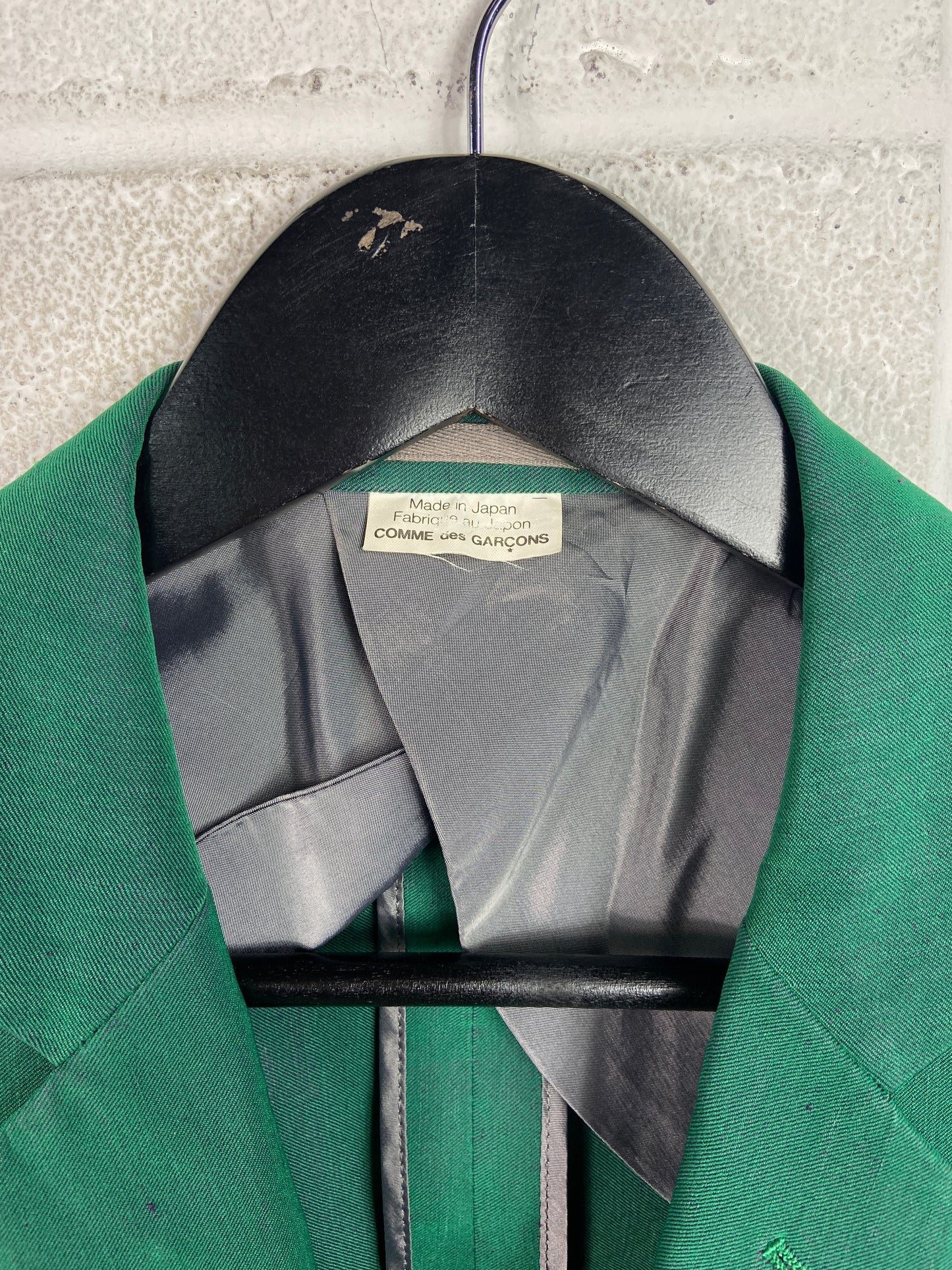VTG Comme des Garçons Green Wmns Blazer Sz S