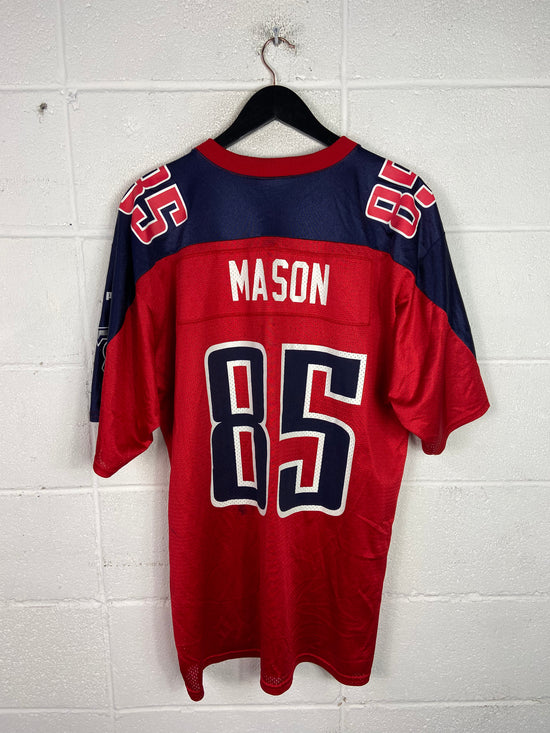 VTG Tennessee Titans Puma Derrick Mason #85 Red Jersey Sz L