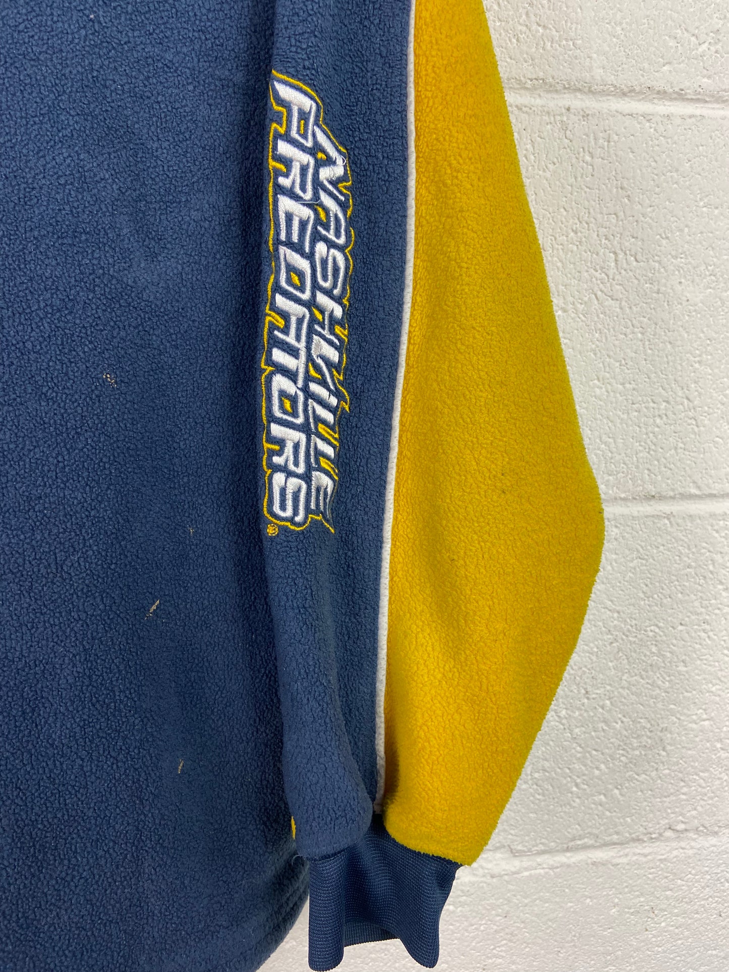 VTG Nashville Predators Lee Sport Fleece Jacket Sz L