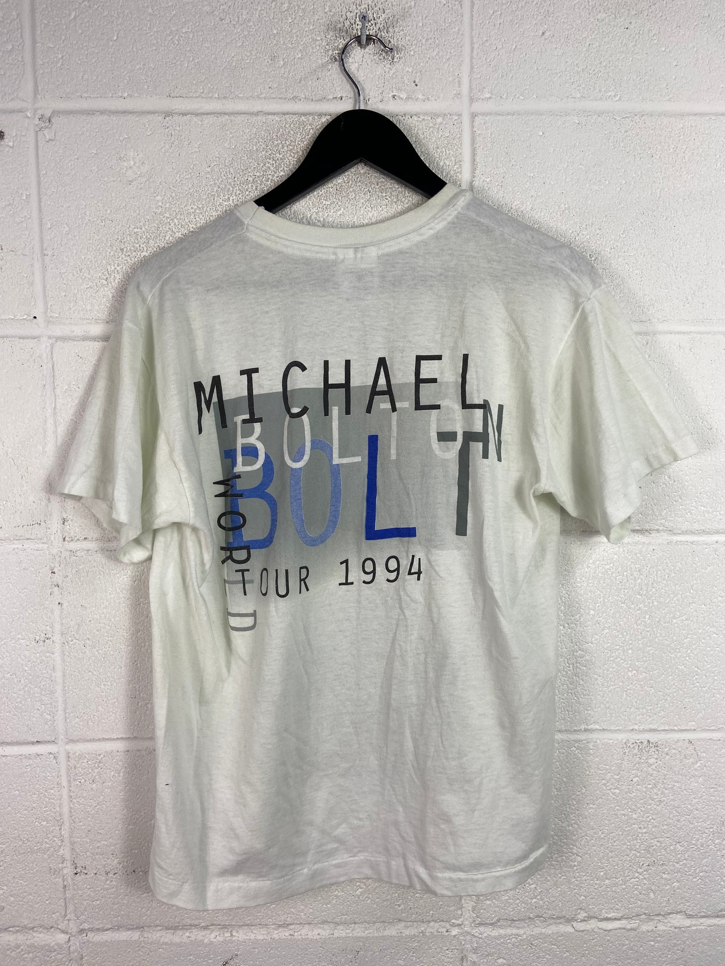 VTG Michael Bolton Portait Tee Sz S/M