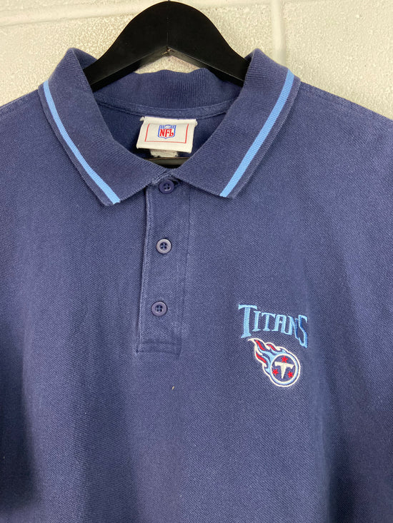 VTG Tennessee Titans Polo Sz L