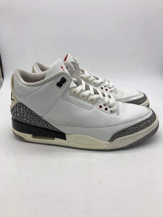 Used Air Jordan 3 White Cement Reimagined Sz 10.5M/12W