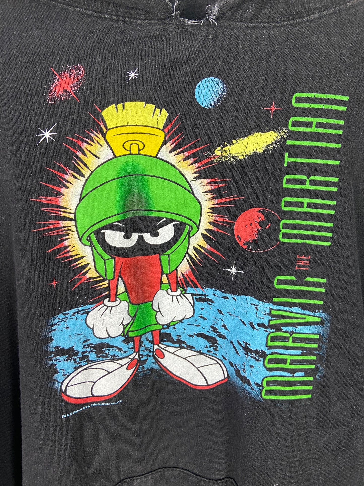 VTG Marvin The Martian Hoodie Sz XL