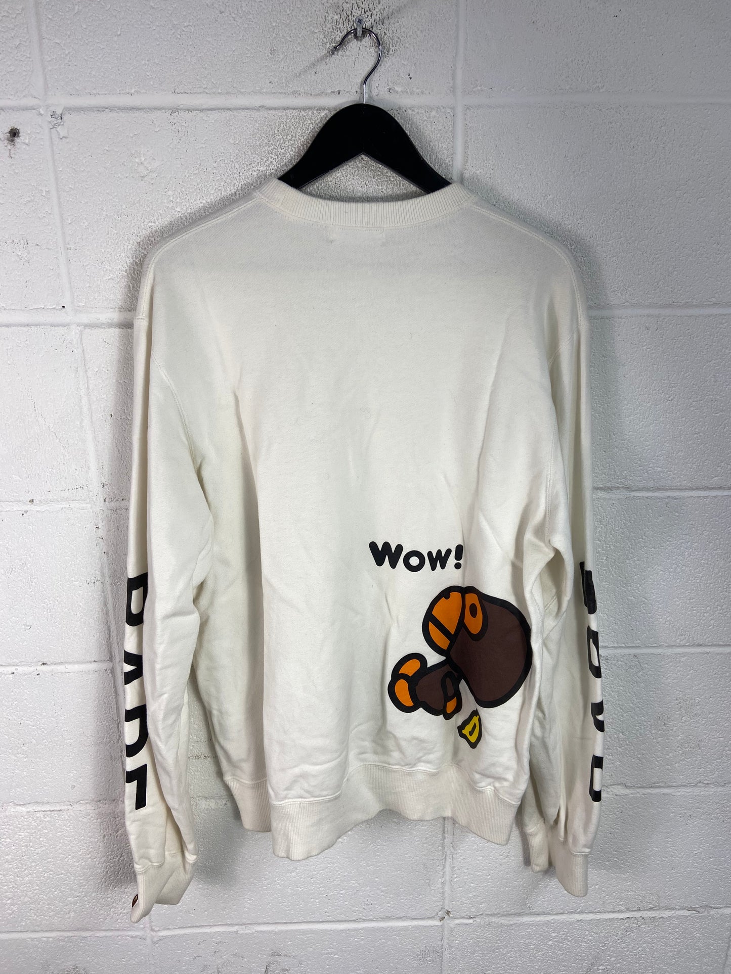 Baby Milo Bathing Ape Sweater Sz XL