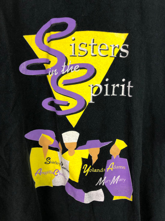 VTG Y2K Sisters in the Spirit Tour Tee Sz XL