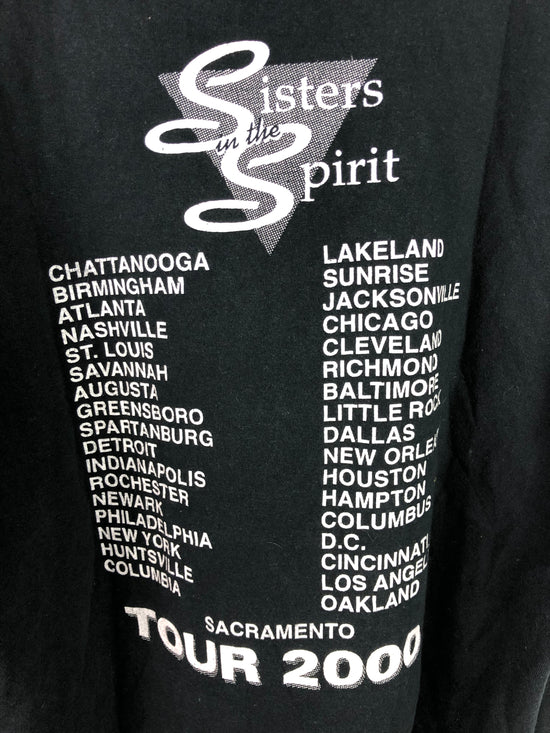 VTG Y2K Sisters in the Spirit Tour Tee Sz XL