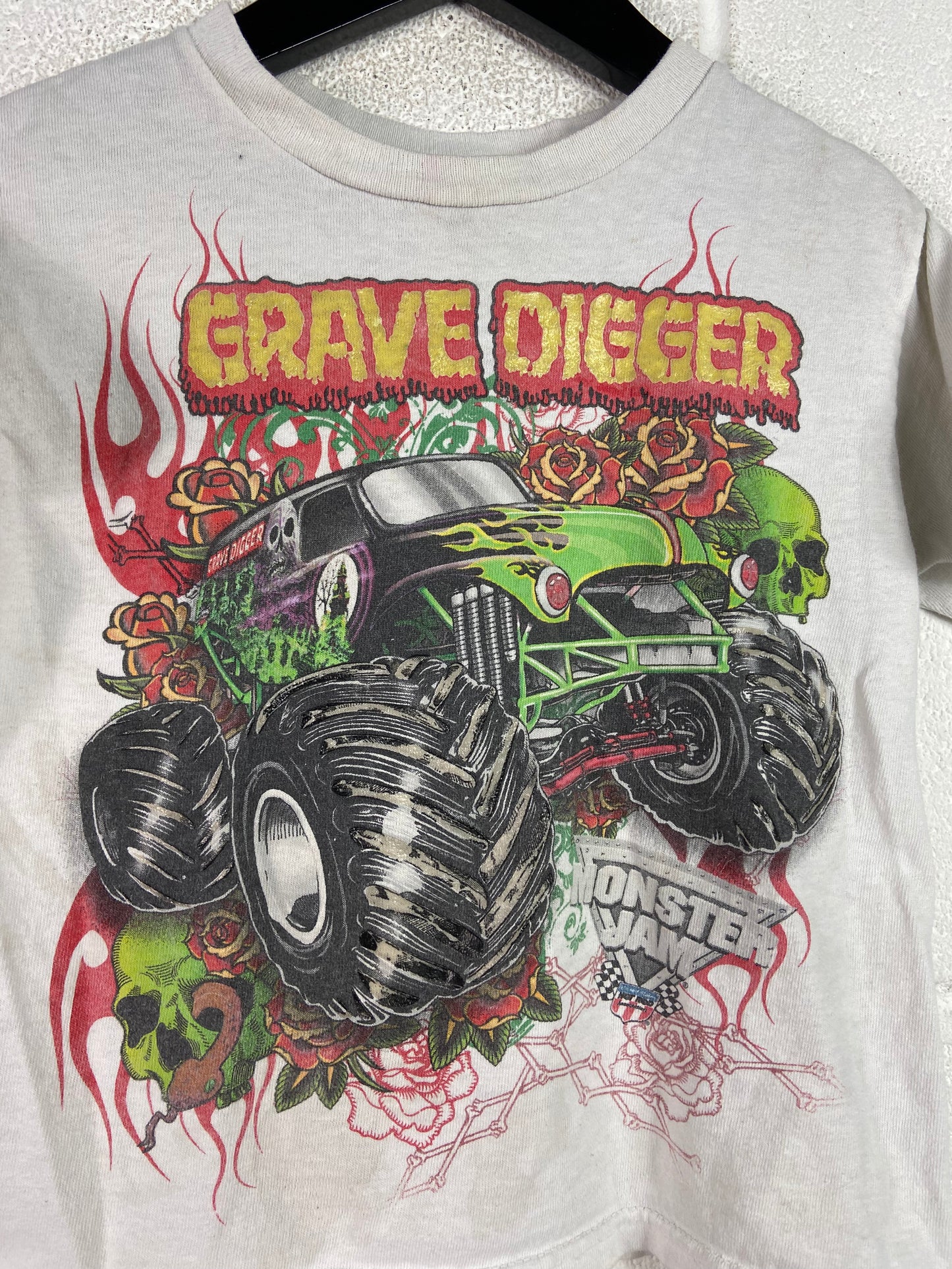 VTG Kids Grave Digger Tee Sz 5/6