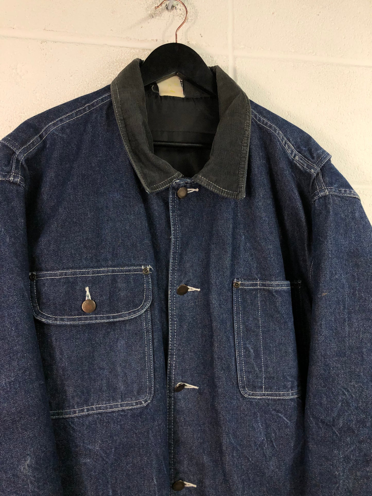 VTG Gemplers Denim Chore Coat Sz XL/2XL