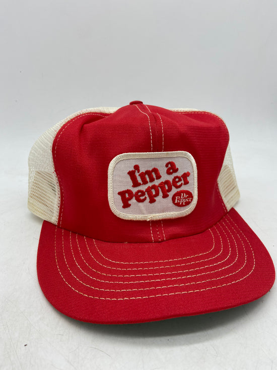 VTG I'm A Pepper Dr Pepper Trucker Hat