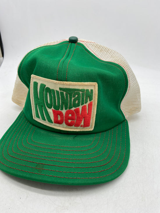 VTG Mountain Dew Green Trucker Hat