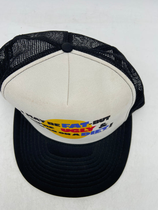 VTG I May Be Fat But Trucker Hat