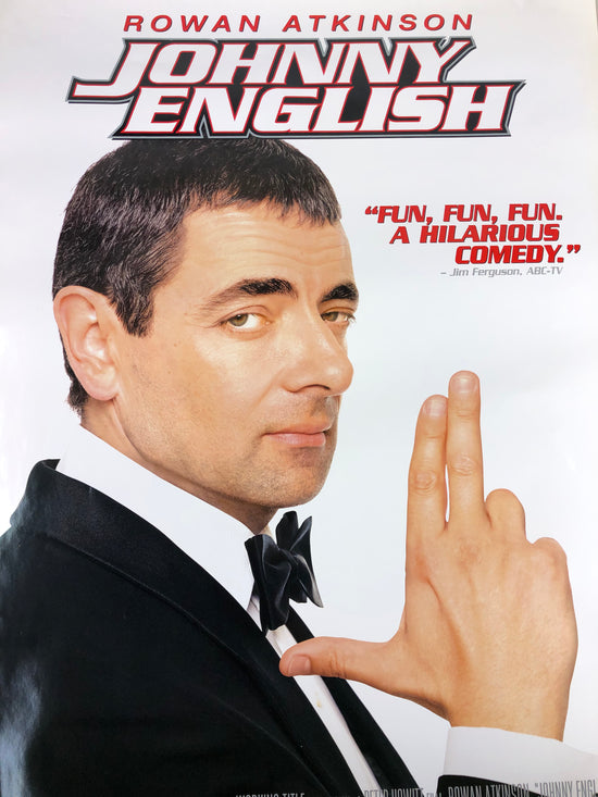 VTG Johnny English Movie Poster