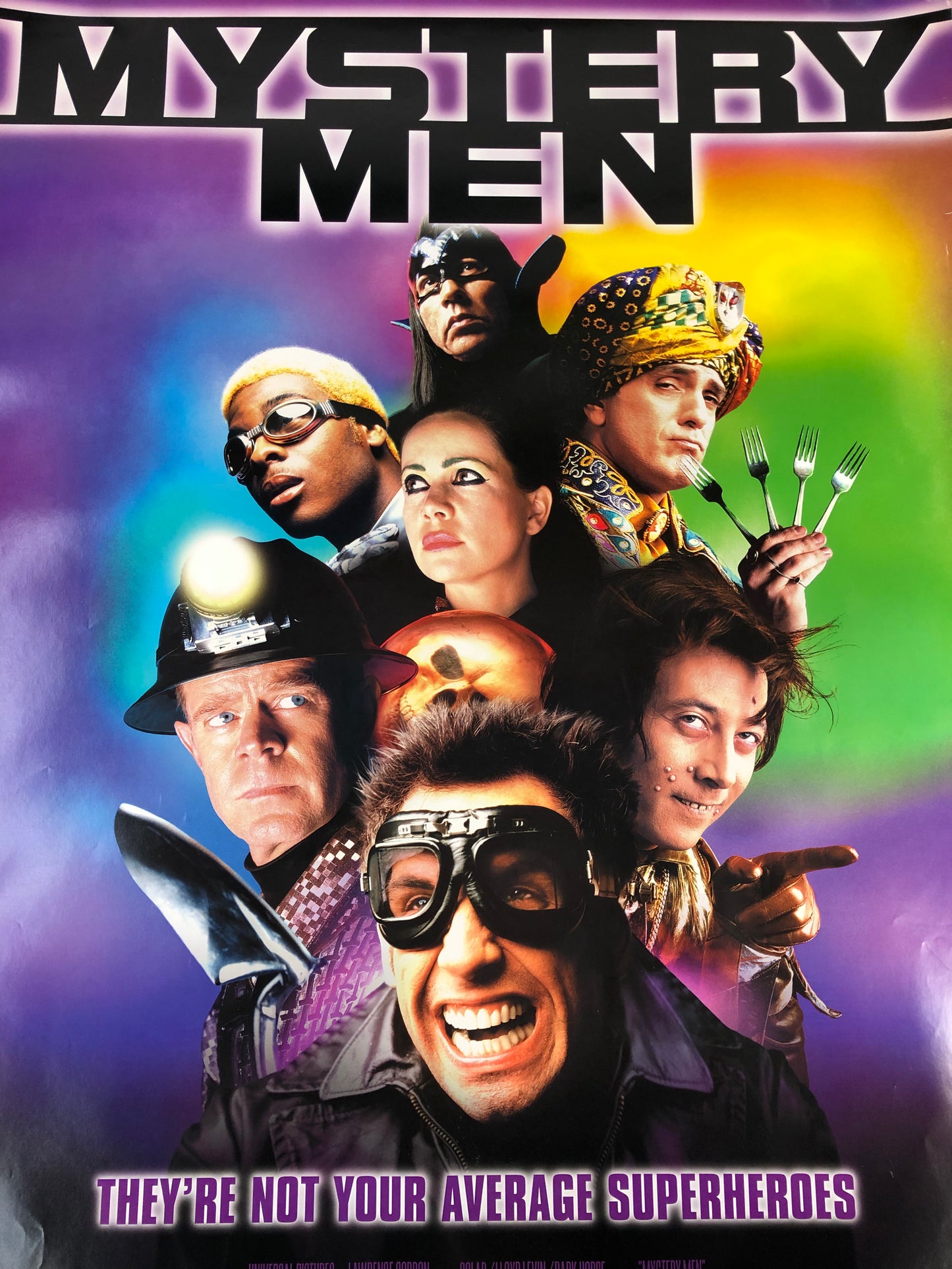 VTG Mystery Men Movie Poster