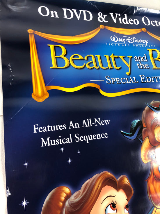 VTG Beauty and The Beast Movie Poster