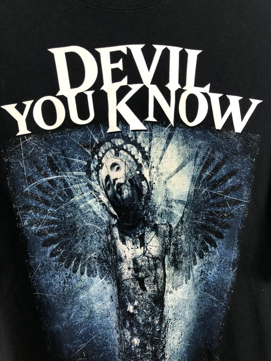 VTG Devil You Know Tee Sz XXL