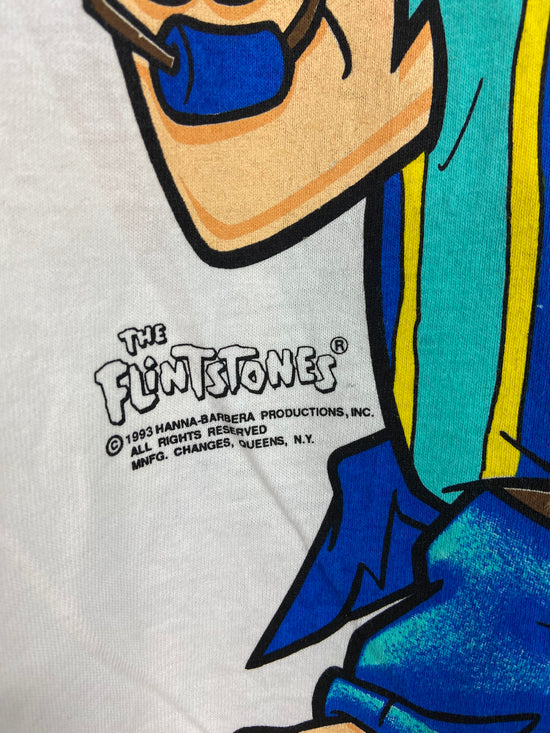 VTG Flintstones Peace Out AOP Tee Sz L