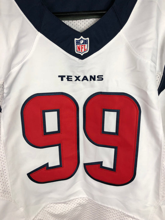 Houston Texans White JJ Watt Jersey Sz L