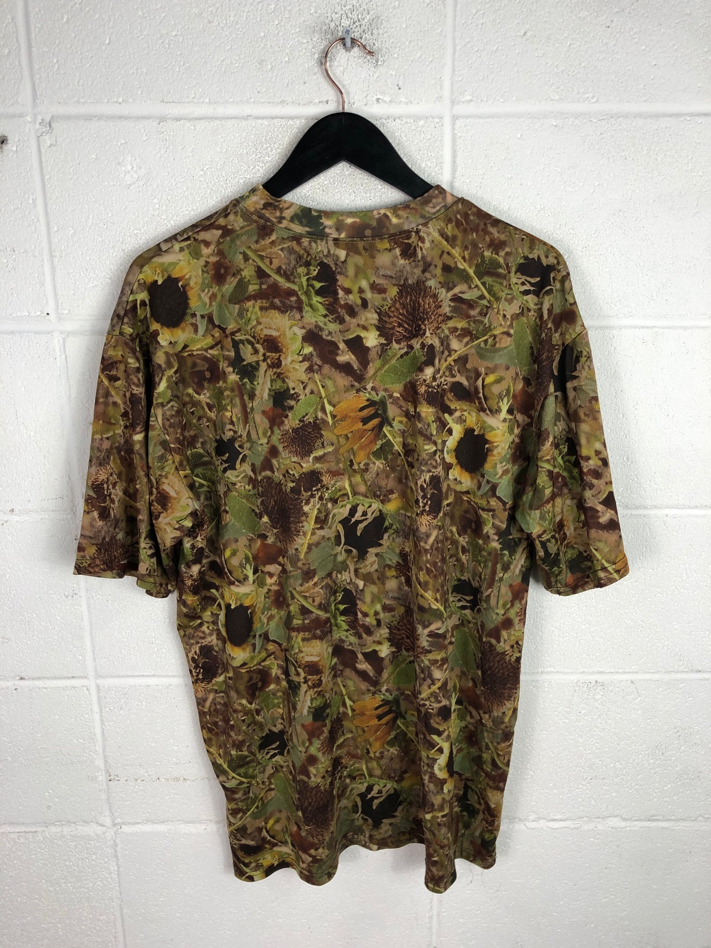 Y2K Mesh Camo Tee Sz L