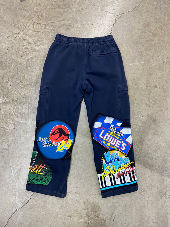 Denim Donna Reworked Nascar Sweatpants Sz M