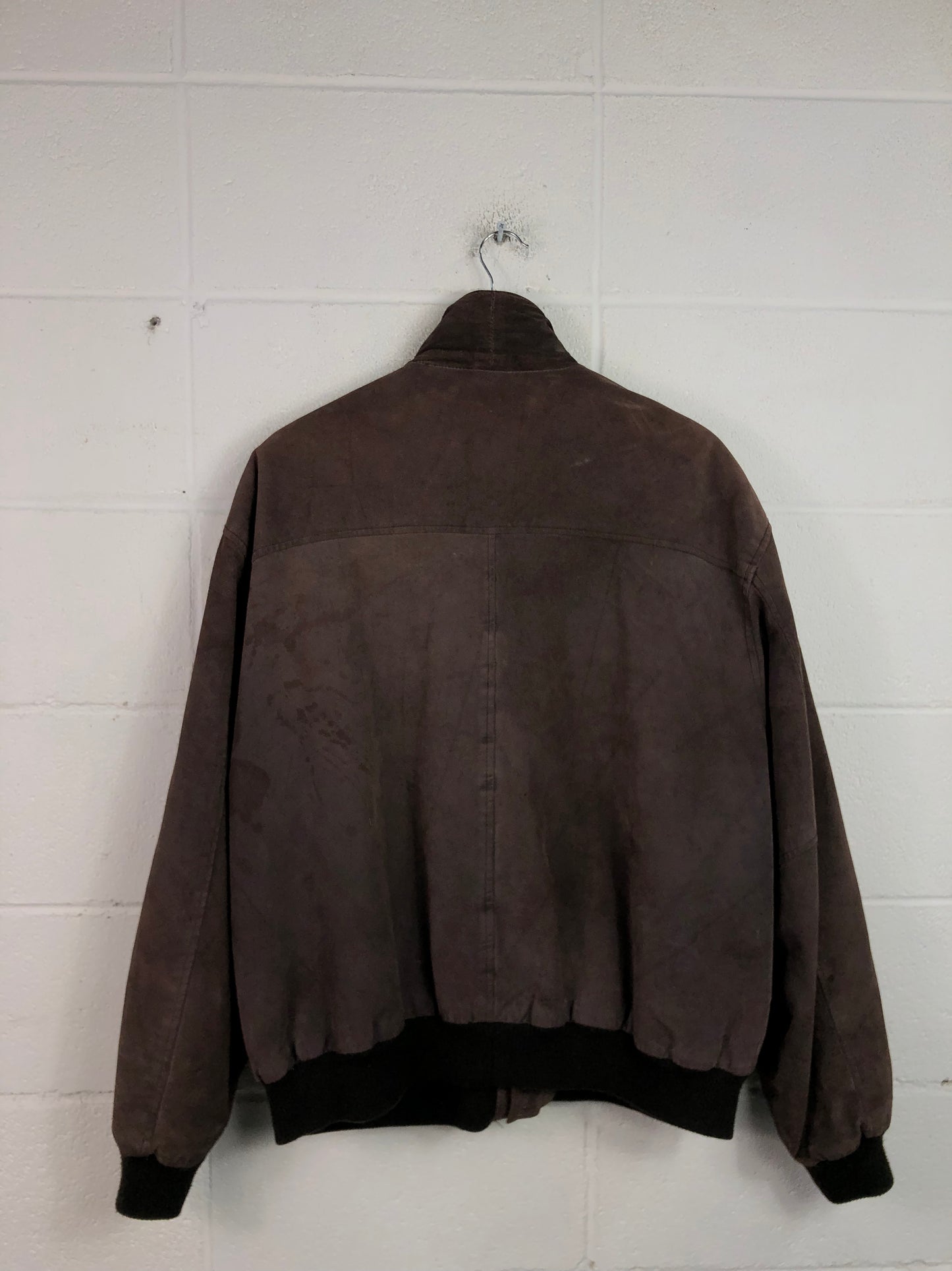 VTG G-3 Suede Bomber Sz XXL