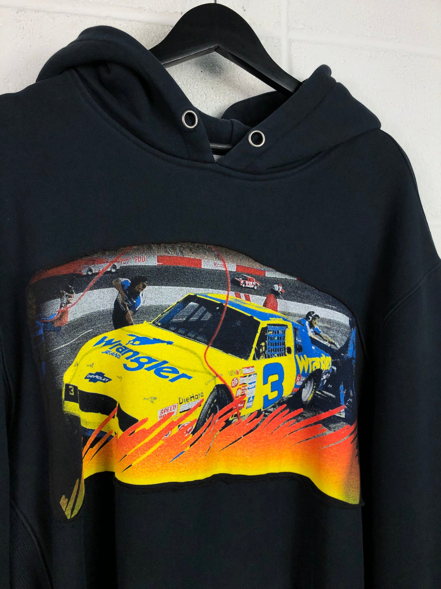 Denim Donna Reworked Dale Earnhardt Hoodie Sz XXL