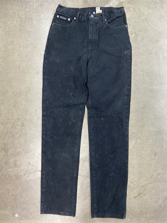 VTG Calvin Klein Black Jeans Sz 30x32