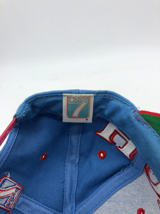 VTG Houston Oilers Spellout Logo 7 Snapback Hat