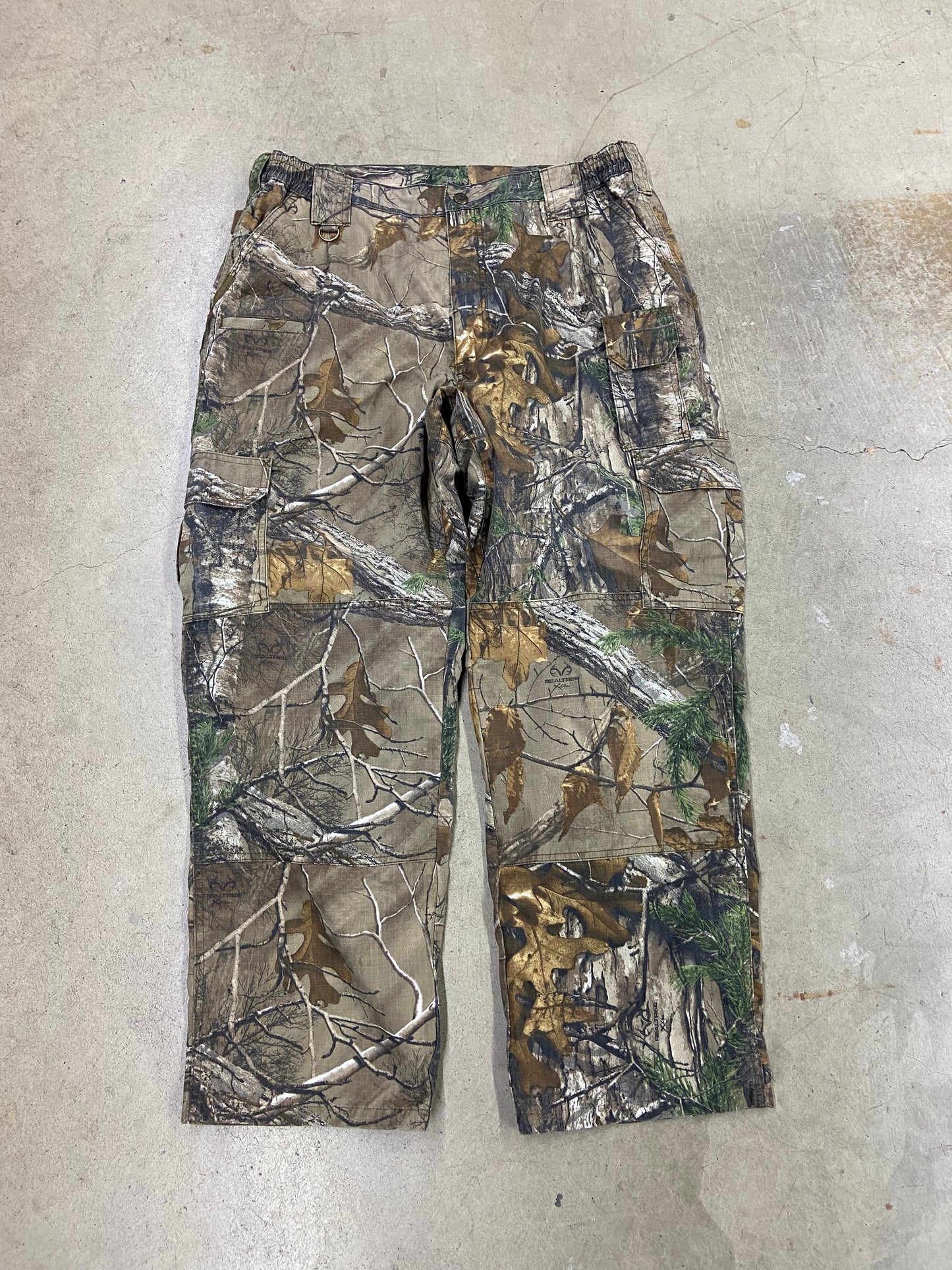 VTG 5.11 Tactical Realtree Camo Pants Sz 38x30