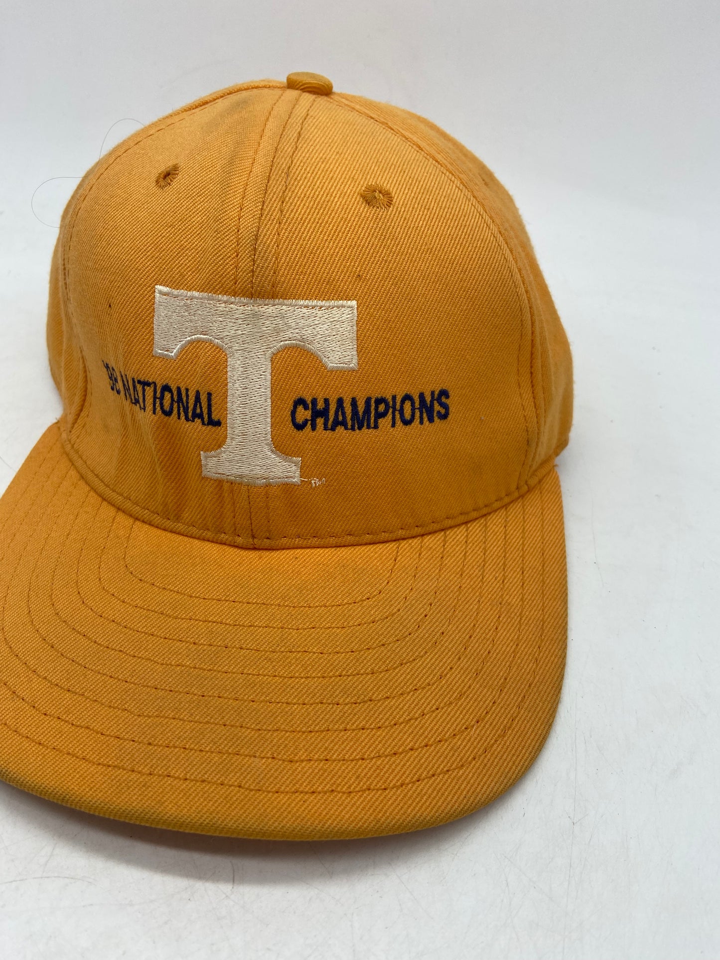 VTG 1998 Tennessee Vols National Champs Faded Strapback Hat