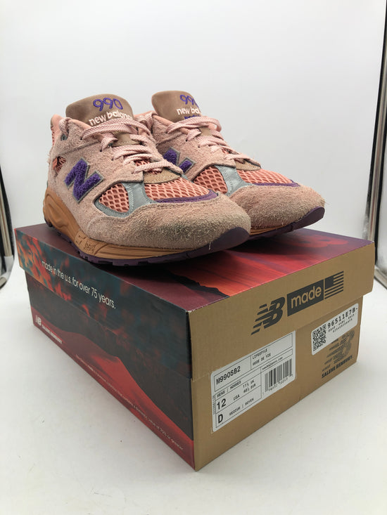 Preowned New Balance 990v2 Salehe Bembury Sand Be The Time Sz 12M/13.5W M990SB2