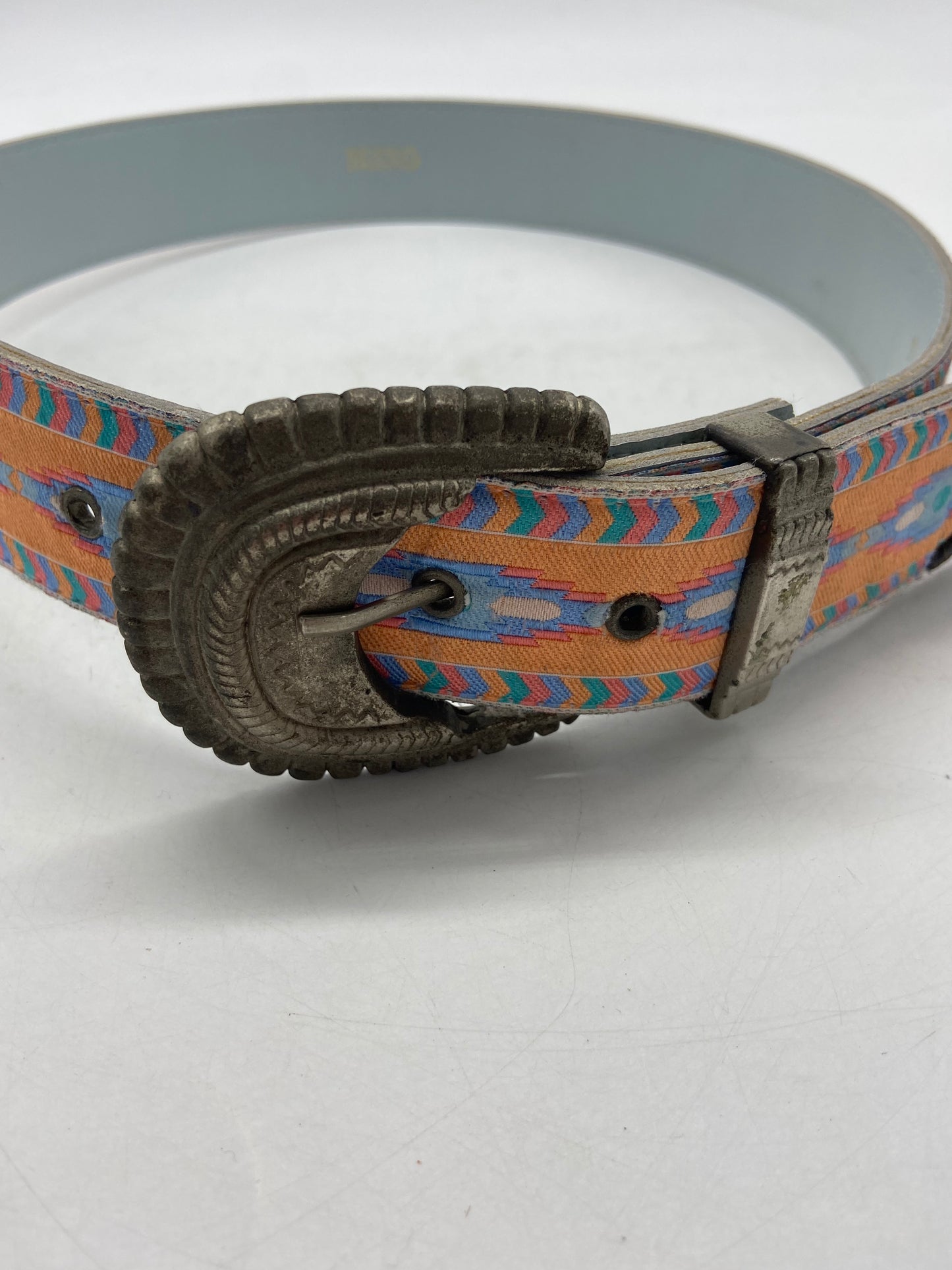 Pastel Aztec Belt Sz 30W