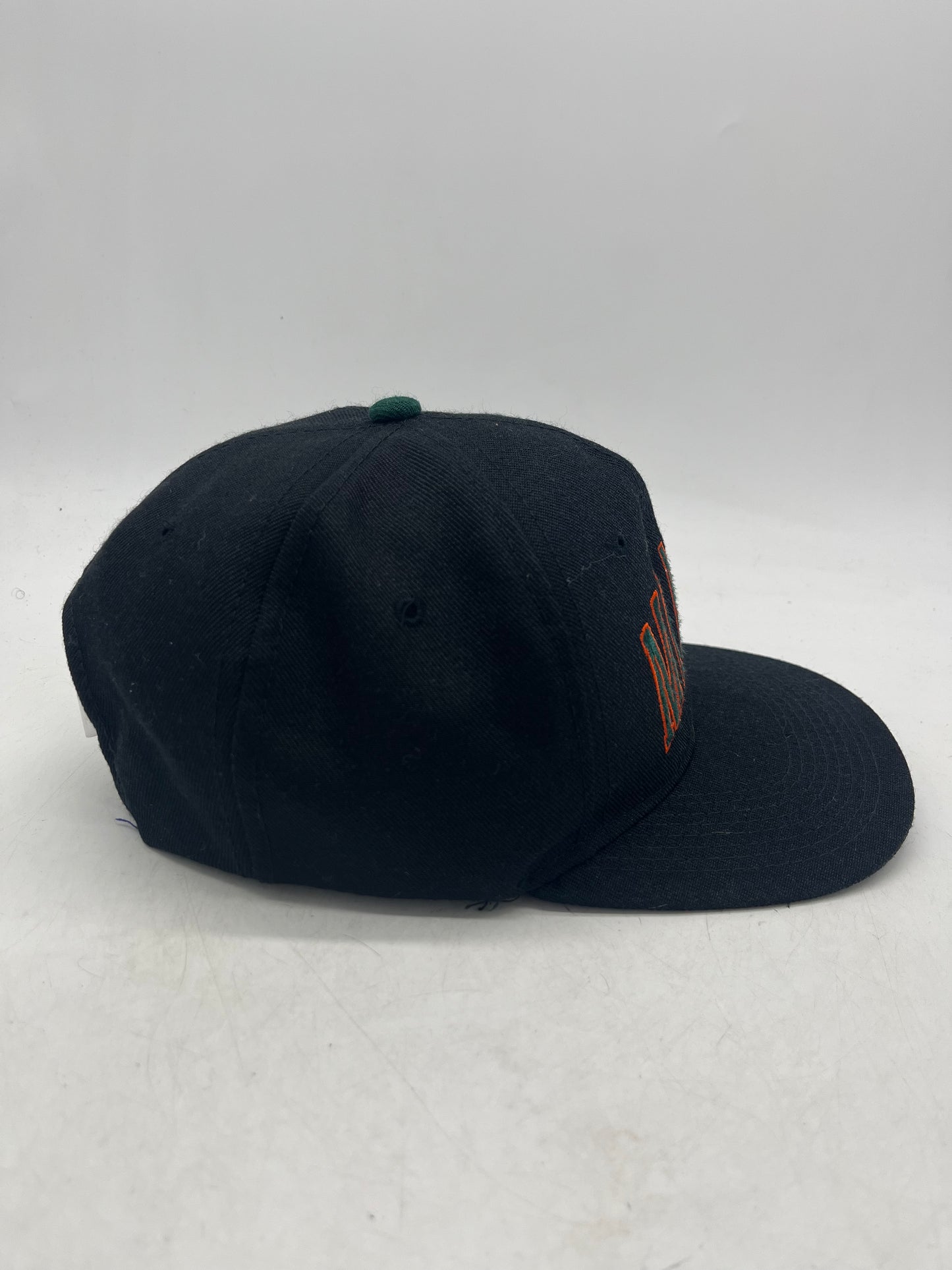 VTG Miami Hurricanes Wool Arch Youngan Snapback