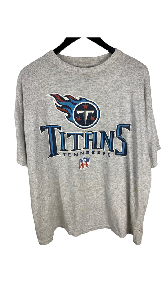 Vintage Y2K 2000s Tennessee Titans NFL Football Graphic T-Shirt