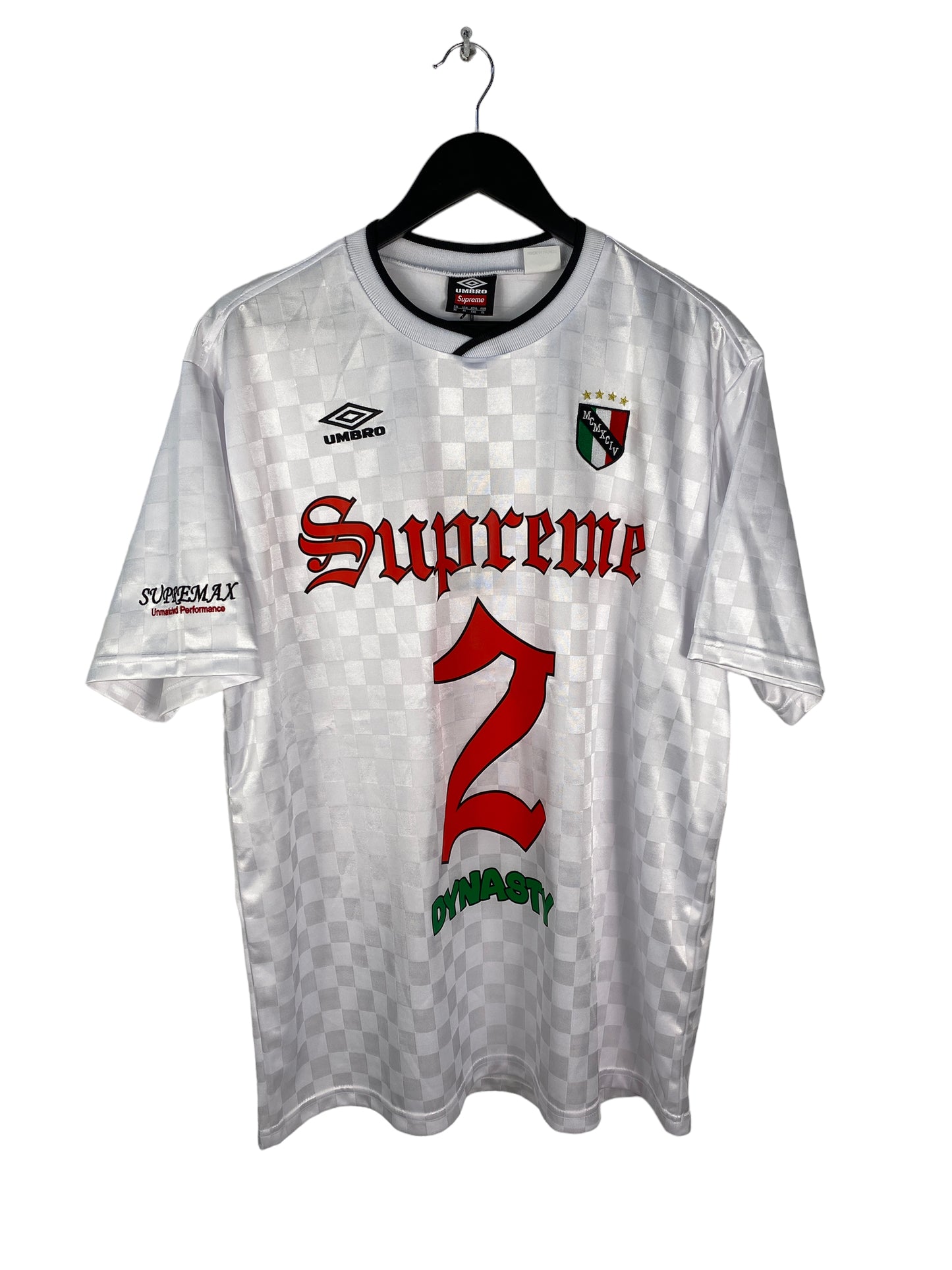 Supreme Umbro Soccer Jersey White XXL