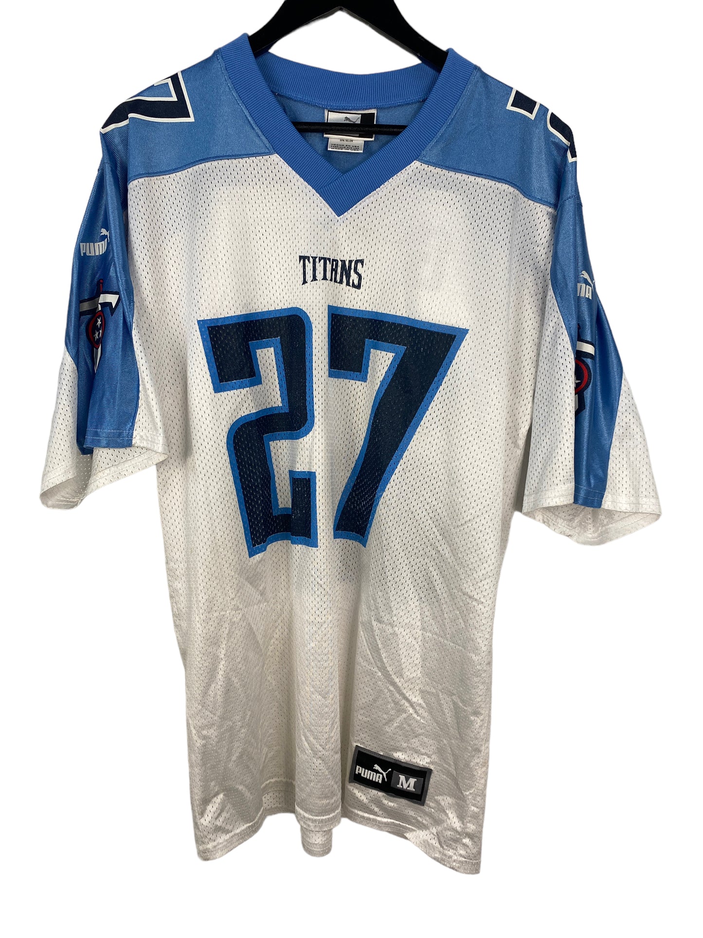 Eddie George Tennessee Titans Logo Athletic NFL Jersey Size Large