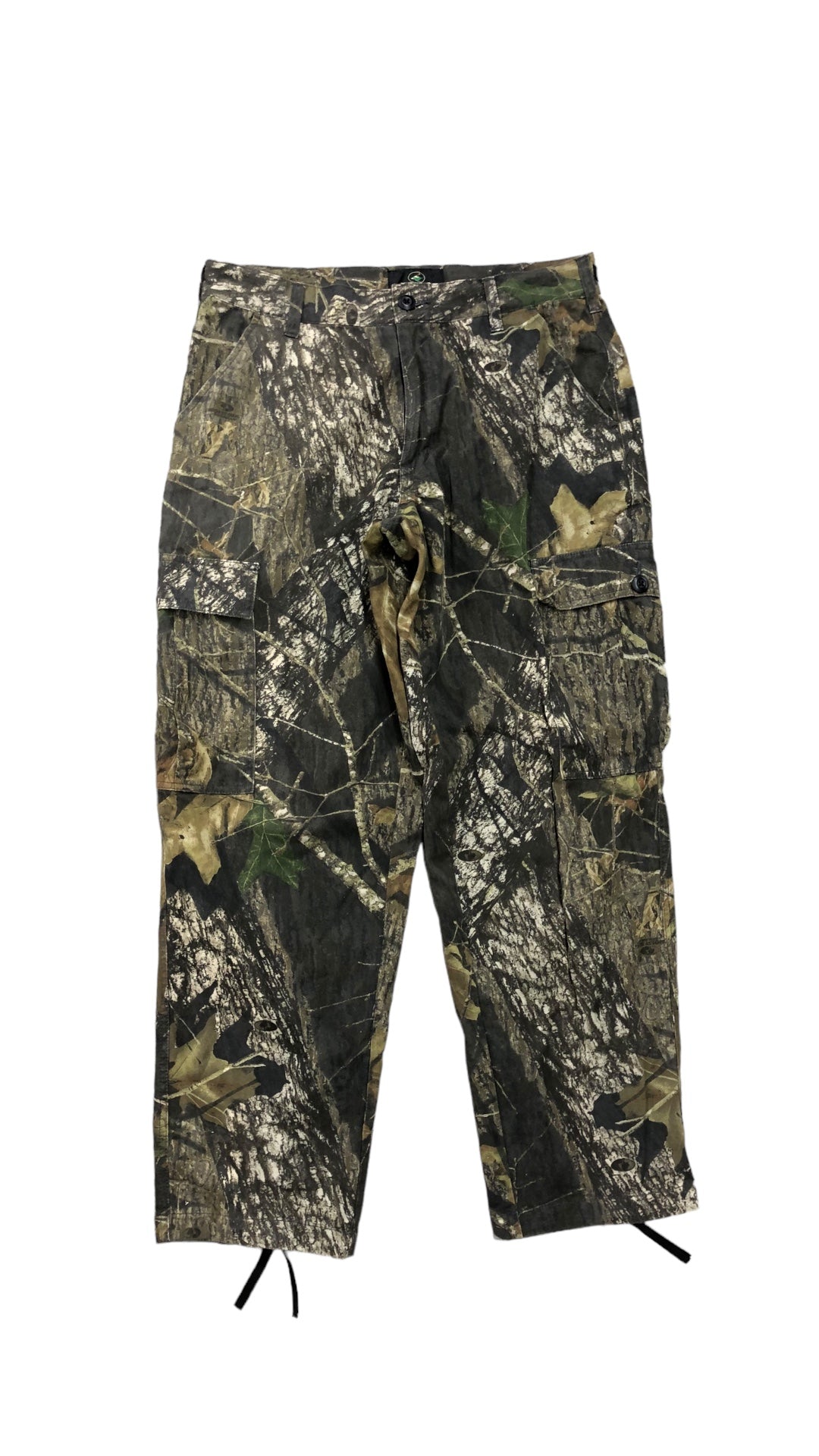 VTG Camo Red Head Mossy Oak Tapered Cargo Pants Sz 34x30