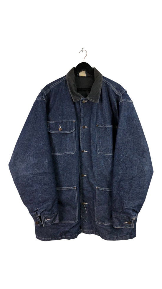 VTG Gemplers Denim Chore Coat Sz XL/2XL