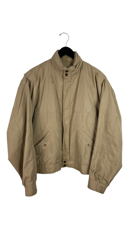 VTG London Fog Heavyweight Tan Jacket Sz M