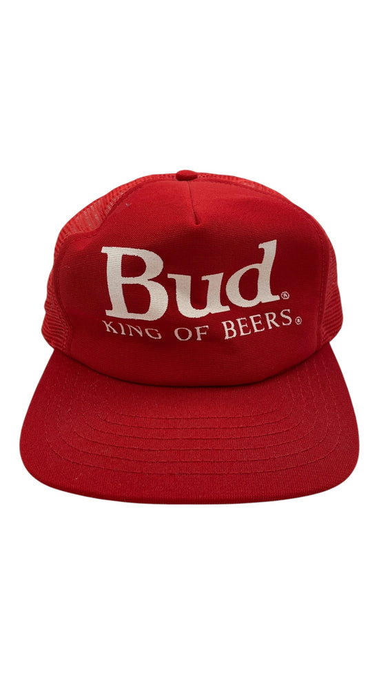 VTG Bud King Of Beers Trucker Hat