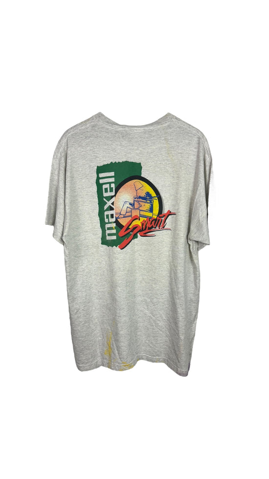 VTG Maxell Rare Print Tee Sz XL