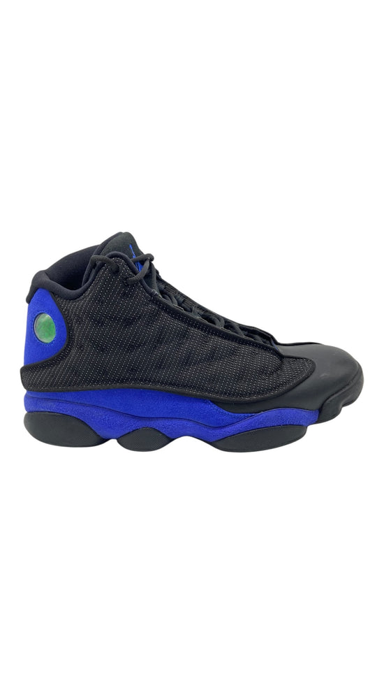 Preowned Jordan 13 Retro Black Hyper Royal Sz 10.5M/12W 414571-040