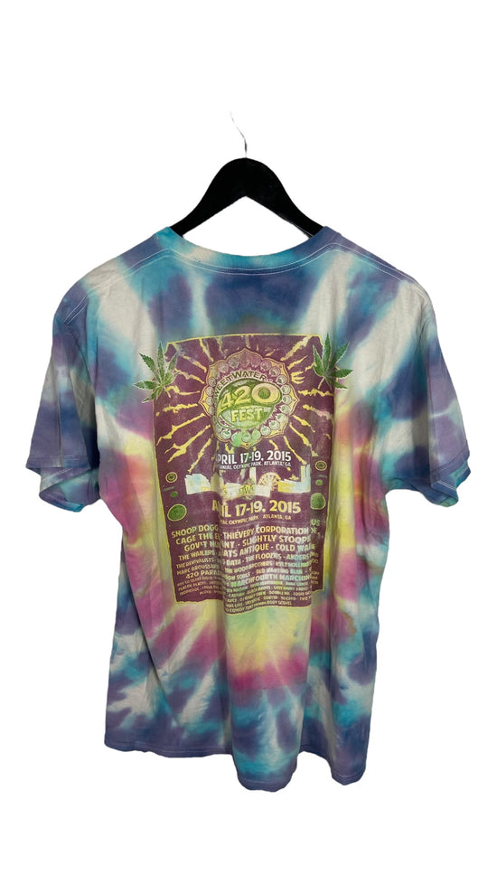 VTG Sweetwater 420 Fest Tie-Dye Tee Sz L