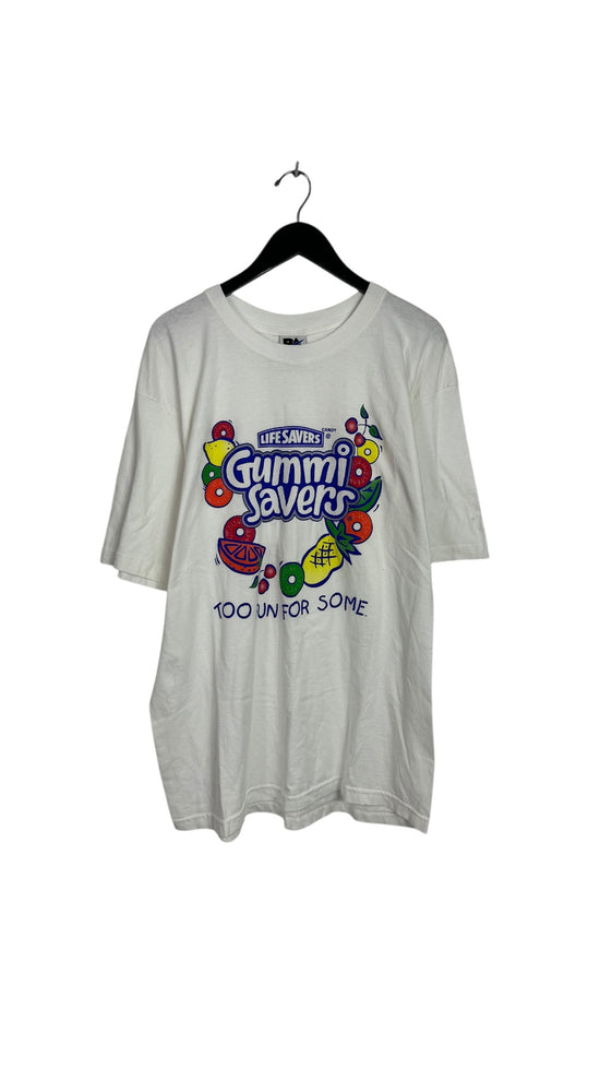 VTG Lifesavers Gummy Snacks Tee Sz XL